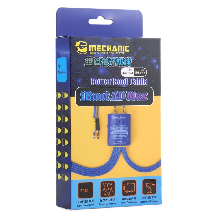 MECHANIC iBoot AD Max Mobile Phone Repair Power Test Cable For iPhone / Android, iBoot AD Max For iPhone / Android - ORIWHIZ
