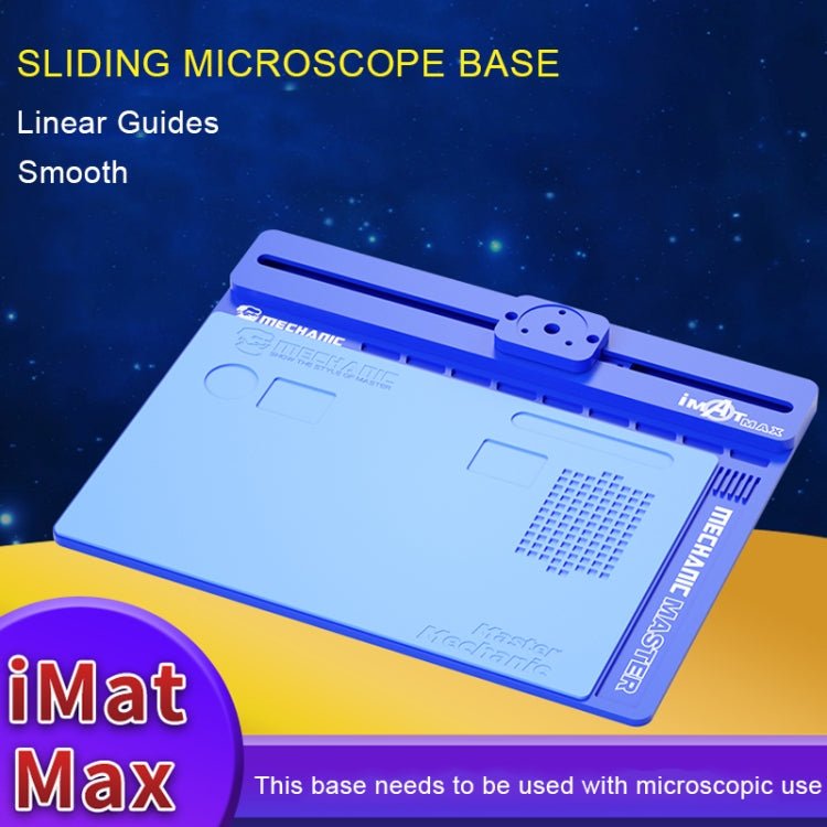 Mechanic imat Max - air Microscope Aluminum Alloy Sliding Base - ORIWHIZ