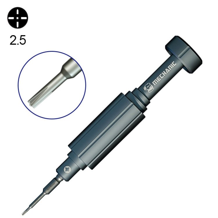 MECHANIC Mortar Mini iShell Hollow Cross Tip 2.5 Middle Bezel Screwdriver, Hollow Cross Tip 2.5 - ORIWHIZ