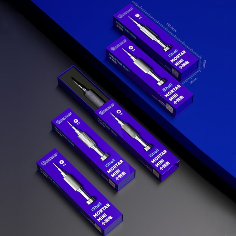 MECHANIC Mortar Mini iShell Phillips 1.2mm Phone Repair Precision Screwdriver, Phillips 1.2 - ORIWHIZ