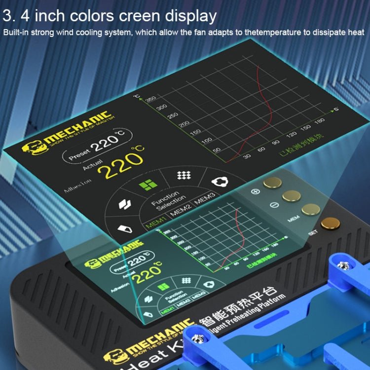 Mechanic Reflow Soldering Heating Platform , US Plug, Reflow (US Plug), Reflow (EU Plug) - ORIWHIZ