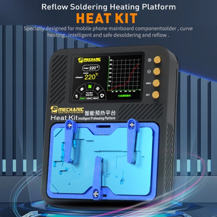 Mechanic Reflow Soldering Heating Platform , US Plug, Reflow (US Plug), Reflow (EU Plug) - ORIWHIZ