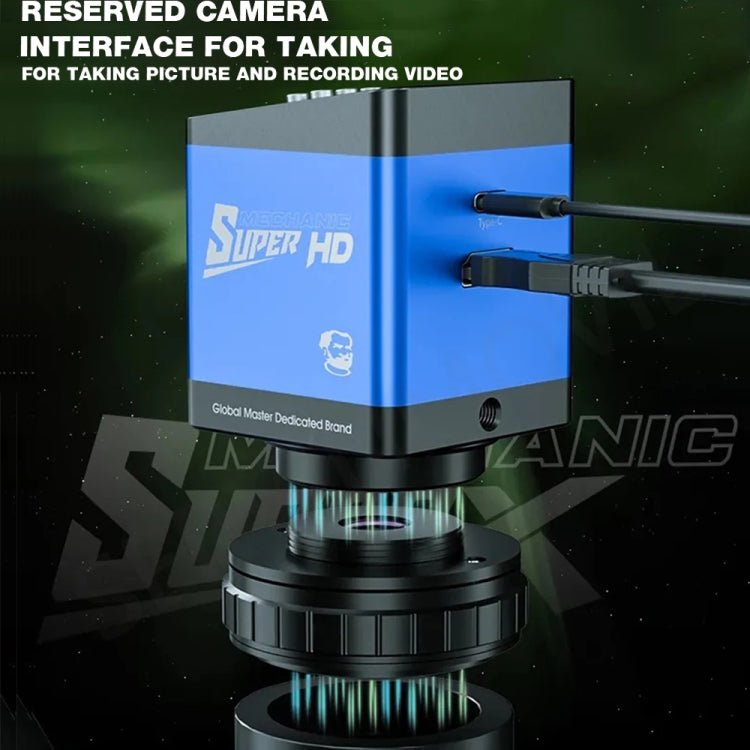 Mechanic Super X 360 Rotation HD Video Trinocular Stereo Microscope, Mechanic Super X - ORIWHIZ