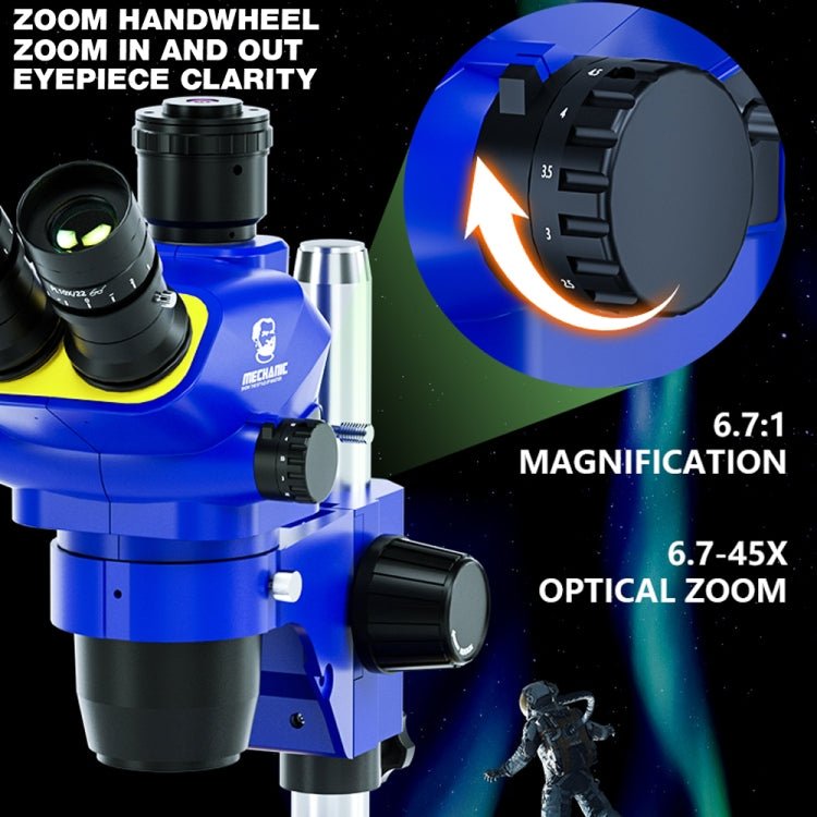 Mechanic Super X 360 Rotation HD Video Trinocular Stereo Microscope, Mechanic Super X - ORIWHIZ
