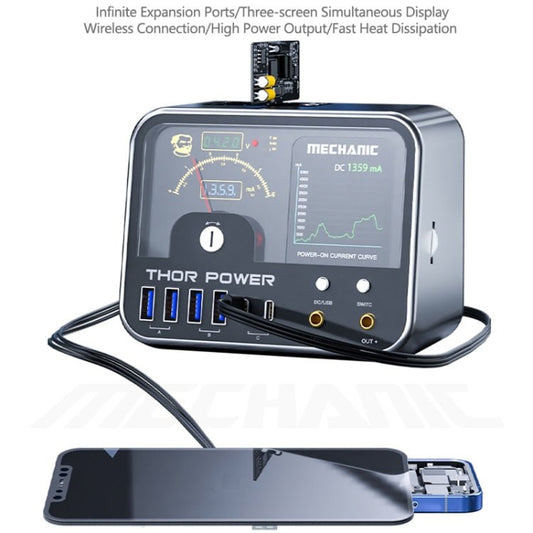 Mechanic Thor Power Intelligent DC Regulated Diagnostic Supply Power with Expansion Interface, US, EU - ORIWHIZ