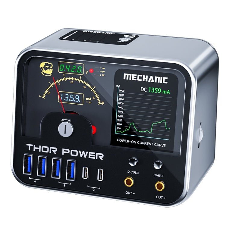 Mechanic Thor Power Intelligent DC Regulated Diagnostic Supply Power with Expansion Interface, US, EU - ORIWHIZ