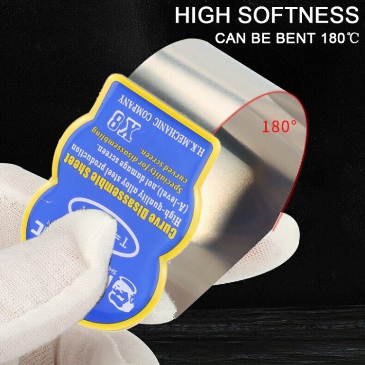 Mechanic X8 High Toughness Professional Disassembly Curved Screen Alloy Steel Pry Opening Tool, Mechanic X8 - ORIWHIZ