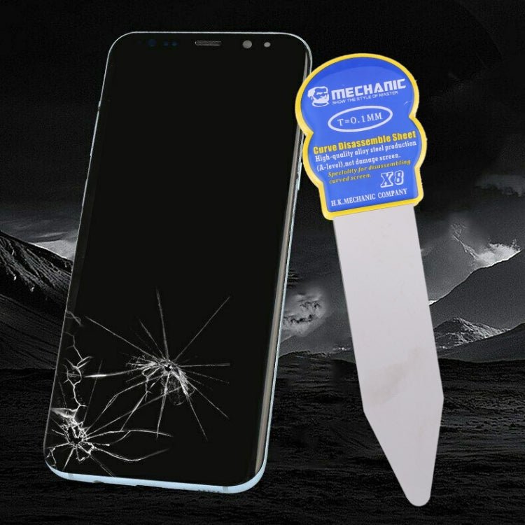 Mechanic X8 High Toughness Professional Disassembly Curved Screen Alloy Steel Pry Opening Tool, Mechanic X8 - ORIWHIZ