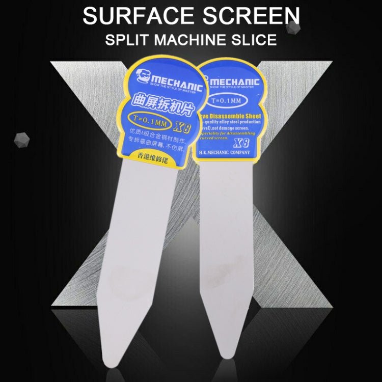 Mechanic X8 High Toughness Professional Disassembly Curved Screen Alloy Steel Pry Opening Tool, Mechanic X8 - ORIWHIZ