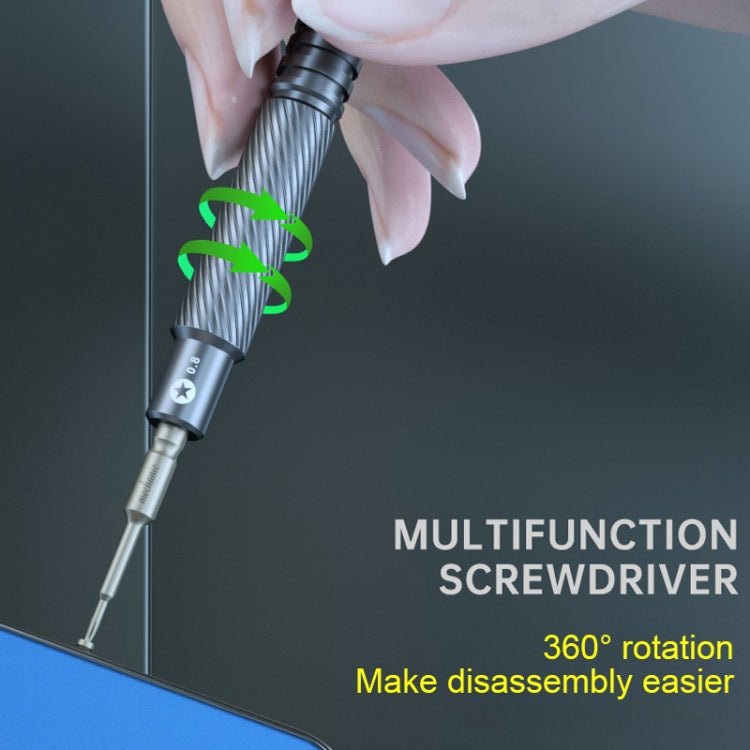 MECHANIC&XILI META Y 6 in 1 Alloy Magnetic Screwdriver Set for Mobile Phone Repair, 6 in 1 - ORIWHIZ