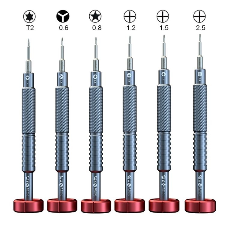 MECHANIC&XILI META Y 6 in 1 Alloy Magnetic Screwdriver Set for Mobile Phone Repair, 6 in 1 - ORIWHIZ