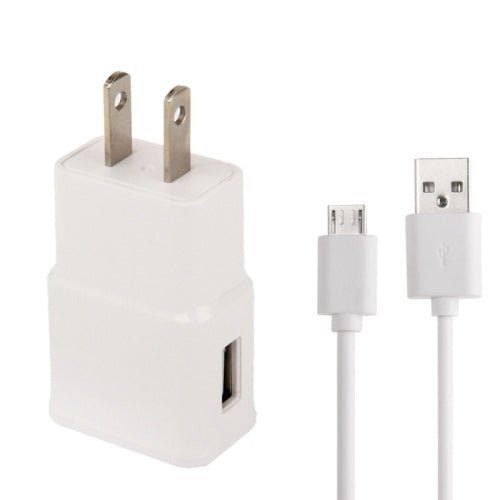 Micro 5 Pin USB Sync Cable + US Plug Travel Charger - ORIWHIZ