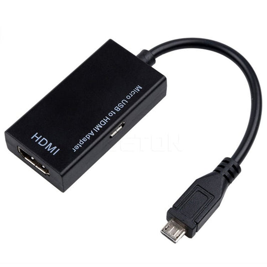 Micro USB To HDMI Female Adapter Cable 1080P HD for MHL Device HDTV Adapters For Samsung Galaxy HUAWE - ORIWHIZ