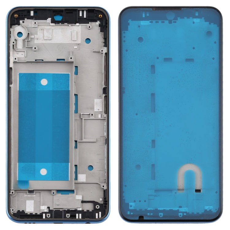Middle Frame Bezel Plate for LG Q60 2019 / X6 2019 / X525BAW / X525ZA / X525HA / X525ZAW / LMX625N / X625N / X525, For LG Q60 2019 (Blue) - ORIWHIZ