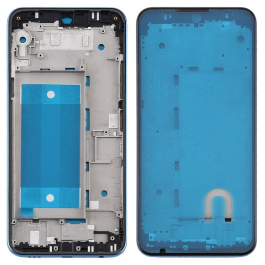 Middle Frame Bezel Plate for LG Q60 2019 / X6 2019 / X525BAW / X525ZA / X525HA / X525ZAW / LMX625N / X625N / X525, For LG Q60 2019 (Blue) - ORIWHIZ