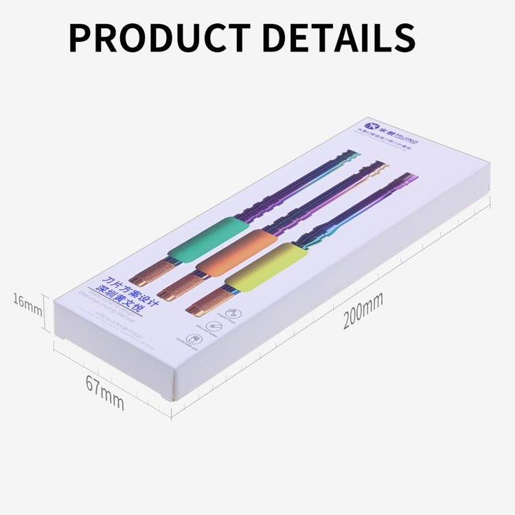 Mijing 3 in 1 Phantom Series CPU Disassemble Maintenance Knife, 3 in 1 - ORIWHIZ