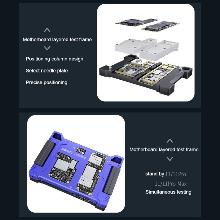 MiJing C18 Main Board Function Testing Fixture For iPhone 11 / 11 Pro / 11 Pro Max, MiJing C18 - ORIWHIZ