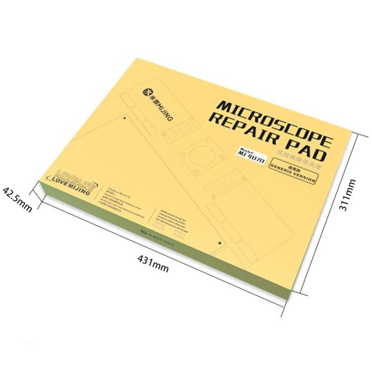 Mijing Fixed Rod Diameter 32mm Universal Microscope Aluminum Alloy Big Base, MJ - 4030, MJ - 4070 - ORIWHIZ