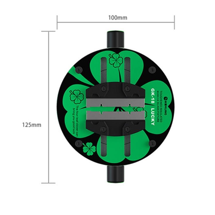Mijing GK18 Orbicular Universal Toughened Insulated Glass Motherboard Repair Fixture, Mijing GK18 - ORIWHIZ