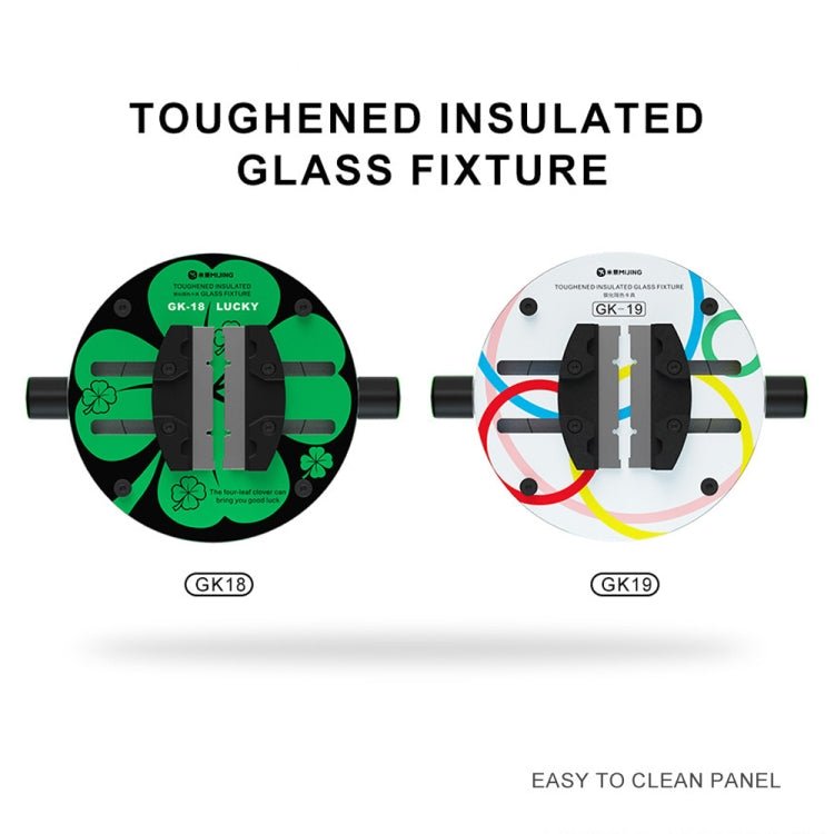 Mijing GK19 Orbicular Universal Toughened Insulated Glass Motherboard Repair Fixture, Mijing GK19 - ORIWHIZ