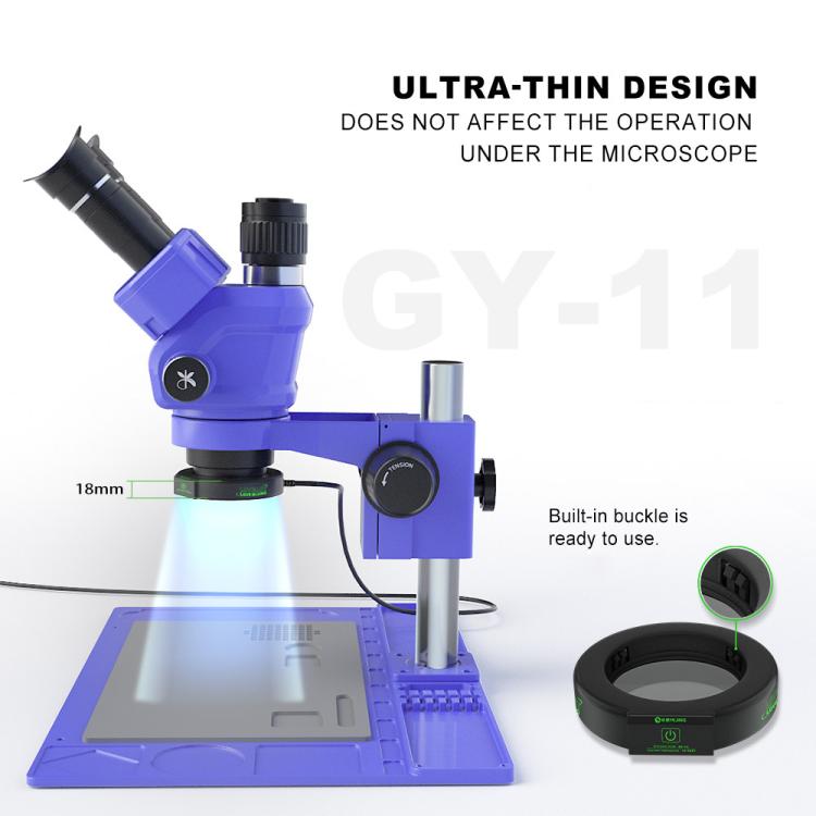 Mijing GY - 11 Dust - proof and Smoke - proof Microscope Assisted Touch Ring Light Source, Mijing GY - 11 - ORIWHIZ