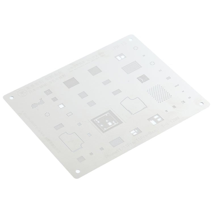 Mijing iPH - 13 0.12mm BGA Reballing Stencil Planting for iPhone 11 / 11 Pro / 11 Pro Max, Mijing iPH - 13 - ORIWHIZ