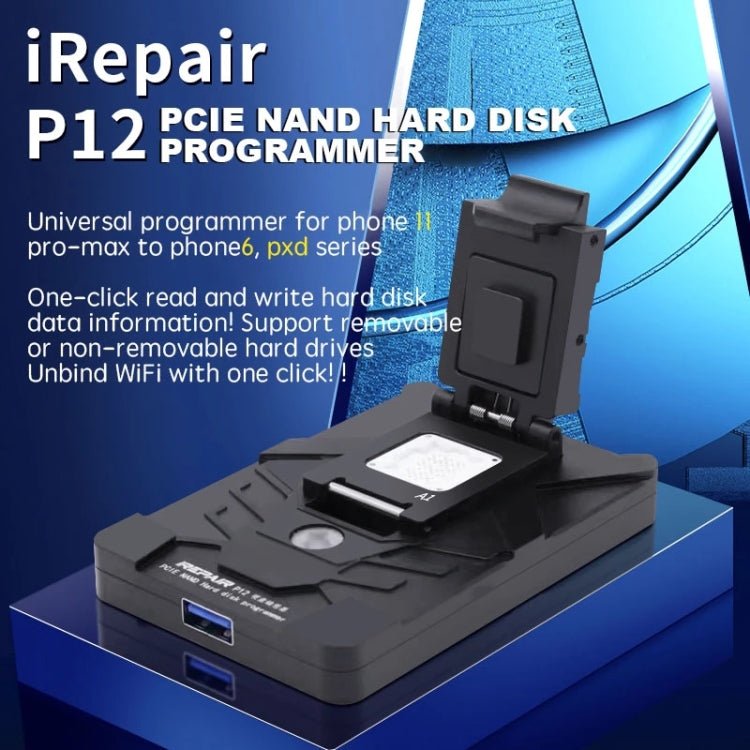 Mijing iRepair P12 PCIE NAND Hard Disk Programmer Instrument, iRepair P12 - ORIWHIZ