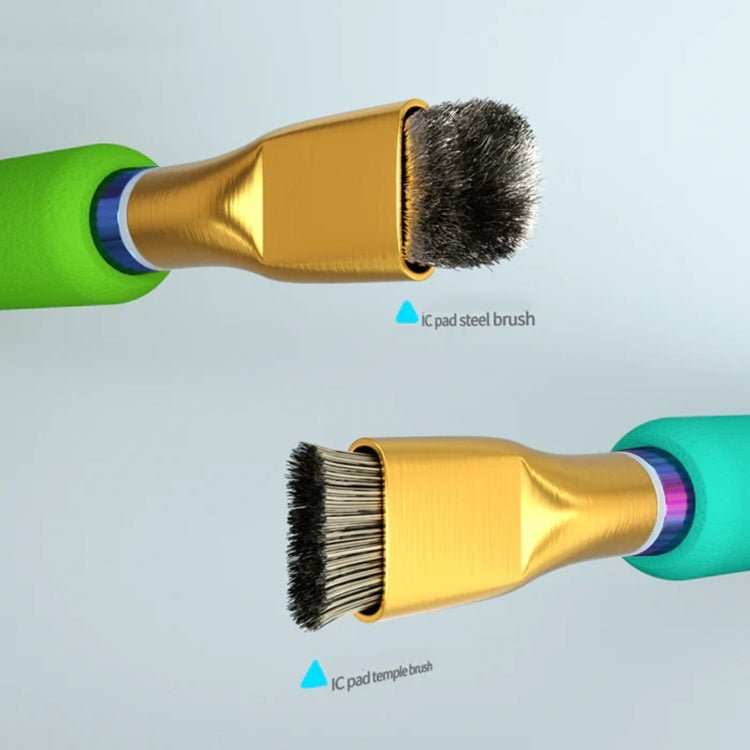 Mijing Phantom IC Pad Cleaning Steel Brush with Colorful Handle - ORIWHIZ