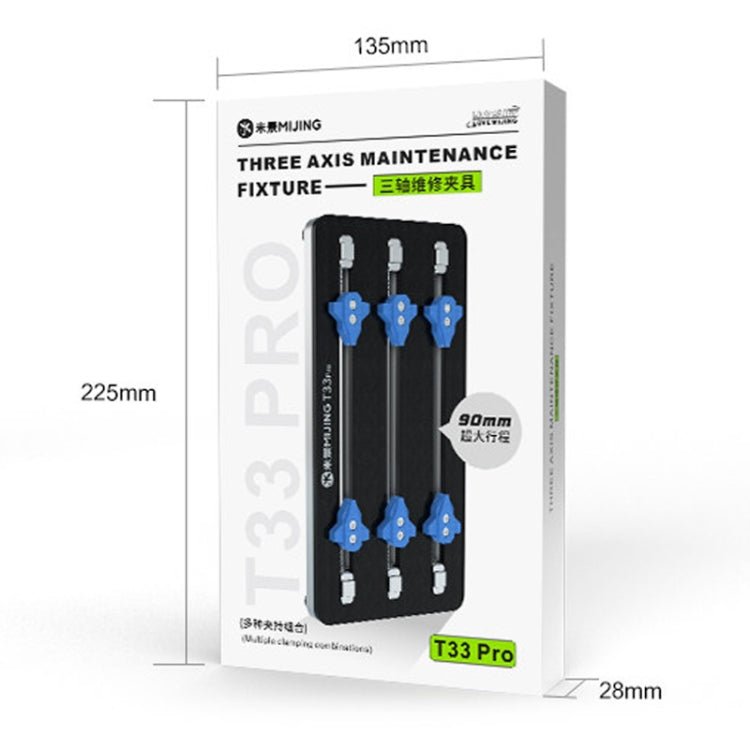 Mijing T33 Pro 3 - Axis Multi - Angle Fixing Motherboard Maintenance PCB Fixture, Mijing T33 Pro - ORIWHIZ