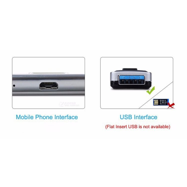 Mini Android Style Micro USB OTG USB Drive Reader - ORIWHIZ