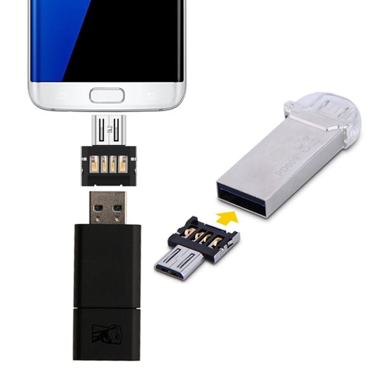 Mini Android Style Micro USB OTG USB Drive Reader - ORIWHIZ