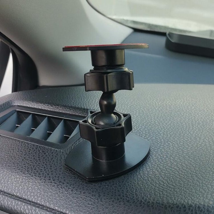 Mini Gimbal Camera Bracket Desktop Mobile Phone Bracket Recorder Car Bracket, Dual Attachment Mount, 1/4 Screw Connector for GoPro, Magnet Paste for Phones - ORIWHIZ