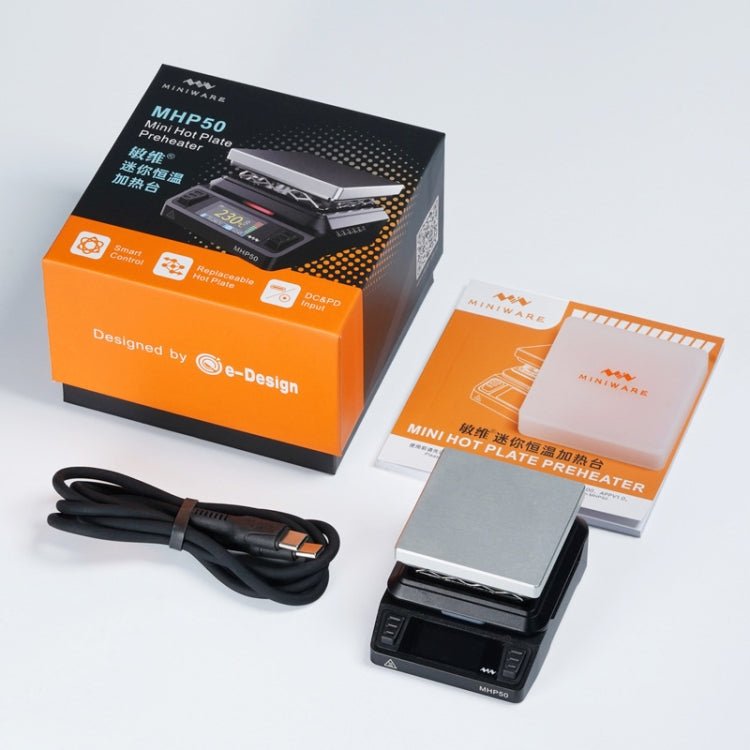 MINIWARE MHP50 Support PD/DC Power Supply 150W High Power Mini Thermostat Heating Station, A5, B5 - ORIWHIZ