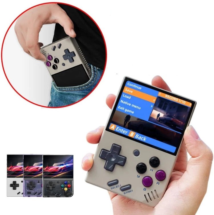 Miyoo Mini Plus 3.5 Inch IPS Screen Retro Handheld Game Console, NO Card 0 Games, 32GB 9K Games, 64GB 15K Games, 128GB 25K Games - ORIWHIZPocket ConsolePocket Console & AccessoriesToys & Hobbies