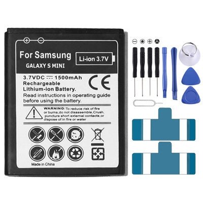 Mobile Phone Battery for Galaxy S Mini / S5570 / S5750 / S7230, Neutral 1500mAh, For Galaxy S Mini / S5570 / S5750 / S7230 - ORIWHIZ