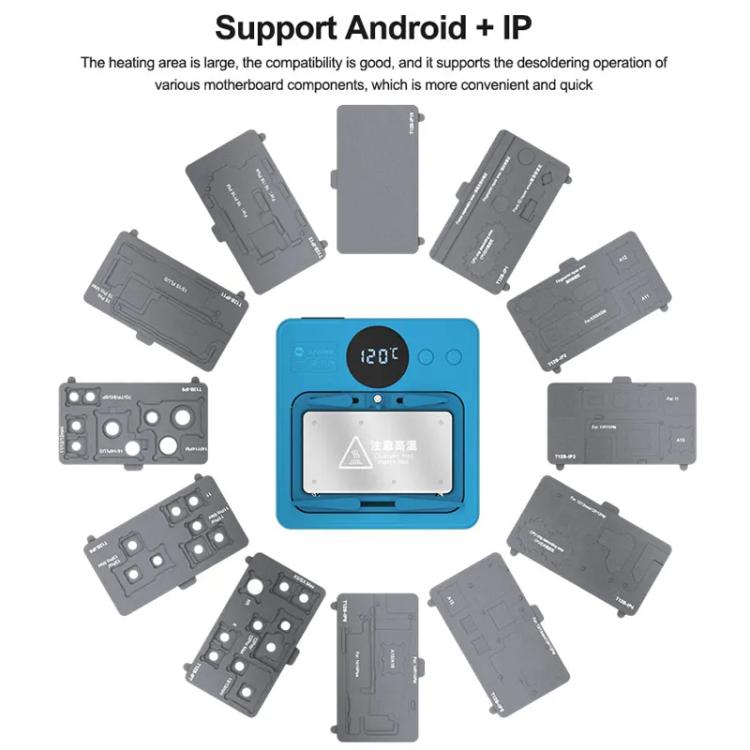 Mobile Phone Motherboard Smart Repair Heating Platform Kit Support IP7G - 16PM/Android Universal, SUNSHINE SS - T12B 13 In 1, SUNSHINE SS - T12B 9 In 1 - ORIWHIZ