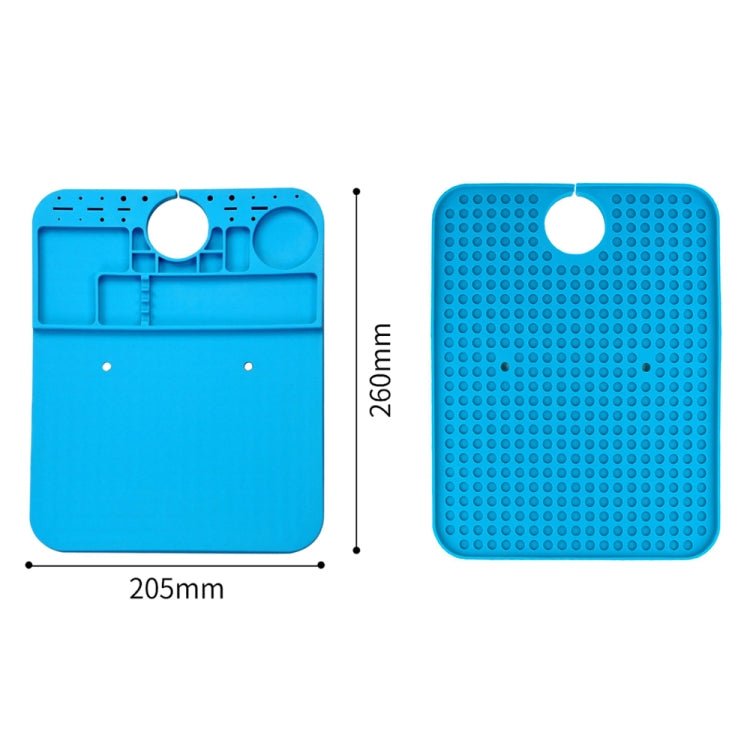 Mobile Phone Repair Microscope Silicone Insulation Work Mat, 20x26cm - ORIWHIZ