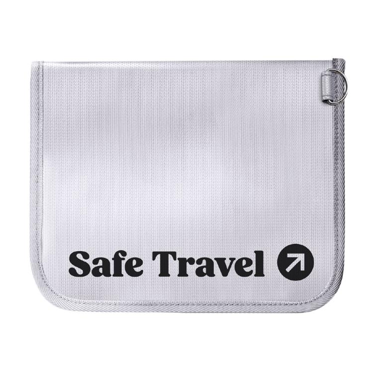 MOMAX SR53E 1 - World Airliner Fireproof Storage Bag, Size: 218x235mm, Size: 218x235mm - ORIWHIZApple AccessoriesGalaxy S Series Parts Digital Storage BagMac Accessories