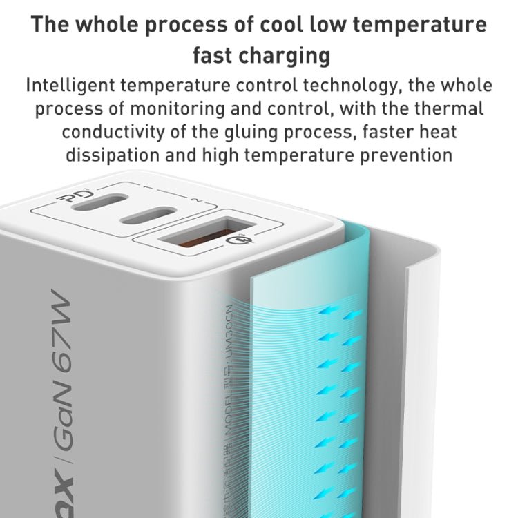 MOMAX UM30 PD 67W Fast Charger Power Adapter, UK Plug, UK Plug - ORIWHIZ