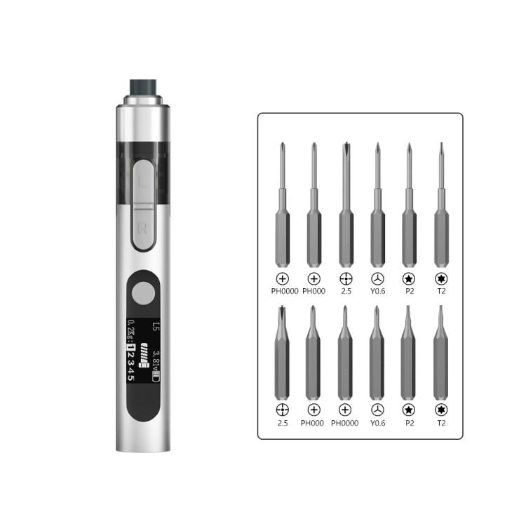 Multi - Function Small Electric Screwdriver Set For Mobile Phone Repair, MaAnt L5Pro With 24 Batches, MaAnt L5 With 12 Batches - ORIWHIZ