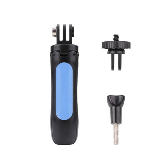 Multi - functional Foldable Tripod Holder Selfie Monopod Stick for GoPro, Insta360, DJI and Other Action Cameras, Length: 12 - 23cm, Length: 12 - 23cm (Red), Length: 12 - 23cm (Blue) - ORIWHIZDJI & Insta360 AccessoriesExtendable PoleUniversal Grip Tripod