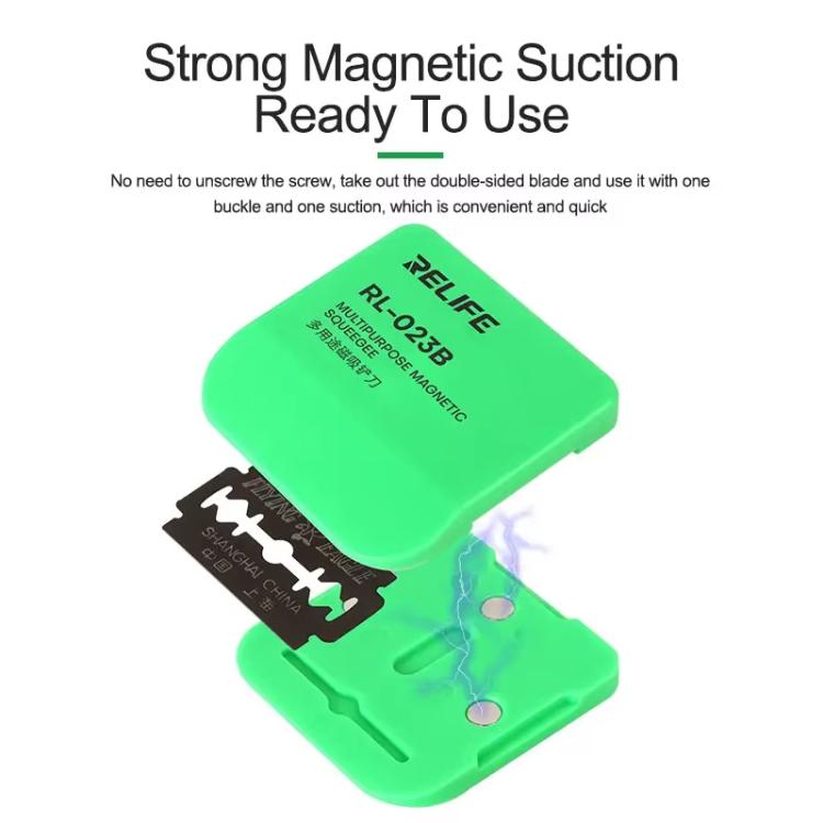 Multi - purpose Magnetic Spatula LCD Screen Degumming Glass Cleaning Knife, RELIFE RL - 023B - ORIWHIZ