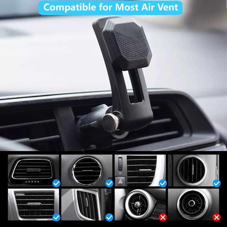 Multifunctional Car Air Conditioner Air Outlet Magnetic Phone Holder, Air Outlet Magnetic (Black), Air Outlet Magnetic (Green) - ORIWHIZ