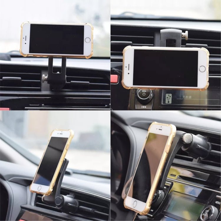 Multifunctional Car Air Conditioner Air Outlet Magnetic Phone Holder, Air Outlet Magnetic (Black), Air Outlet Magnetic (Green) - ORIWHIZ