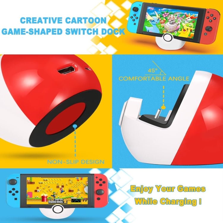 Multifunctional HDMI Charging Base Accessories For Nintendo Switch, Charging Base - ORIWHIZNintendo AccessoriesNintendo Accessories HolderToys & Hobbies