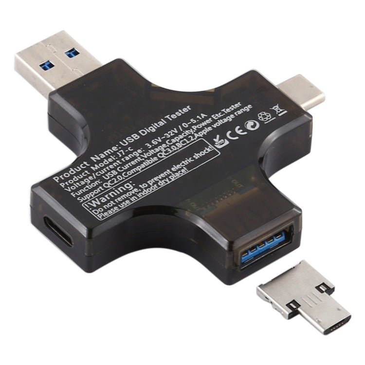 Multifunctional USB Safety Tester, Safety Tester - ORIWHIZ