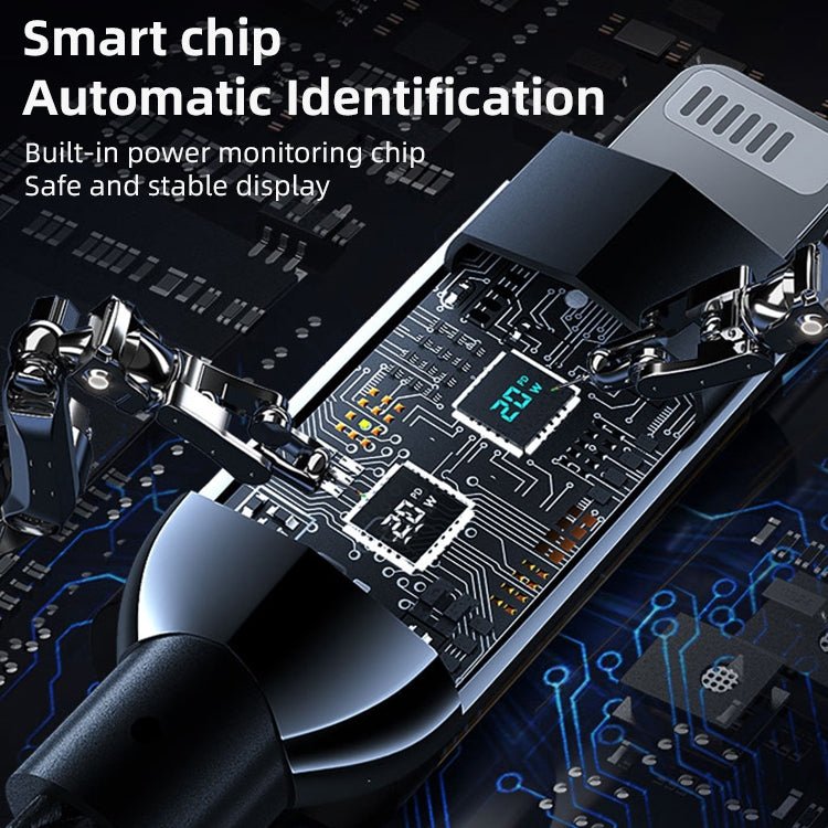 Mutural Li - CC002 1.2m 100W Digital Display USB - C / Type - C to Type - C Charging Data Cable, Type - C to Type - C - ORIWHIZ