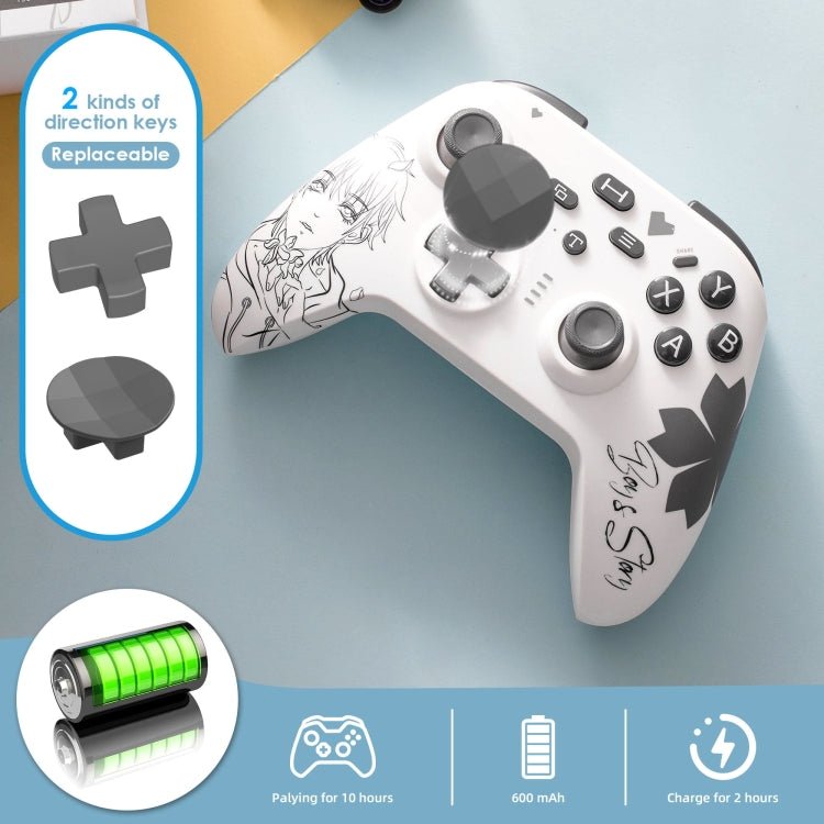 N2 Wireless 2.4G Controller Gamepad For Xbox One/One S/One X/Series S/Series X/PC Windows, Black, White, Comic Boy - ORIWHIZMicroSoft AccessoriesMicroSoft Accessories GamepadToys & Hobbies