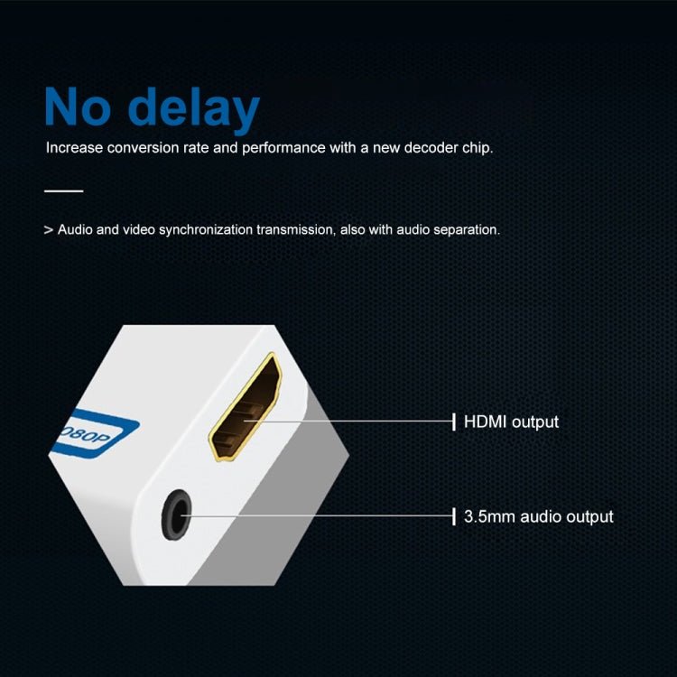 Nintendo Wii Hassle Free Plug and Play for Wii to HDMI 1080p Converter Adapter Wii2hdmi 3.5mm Audio Box Wii - link, To HDMI 1080p Converter Adapter - ORIWHIZNintendo AccessoriesNintendo Accessories AdapterToys & Hobbies