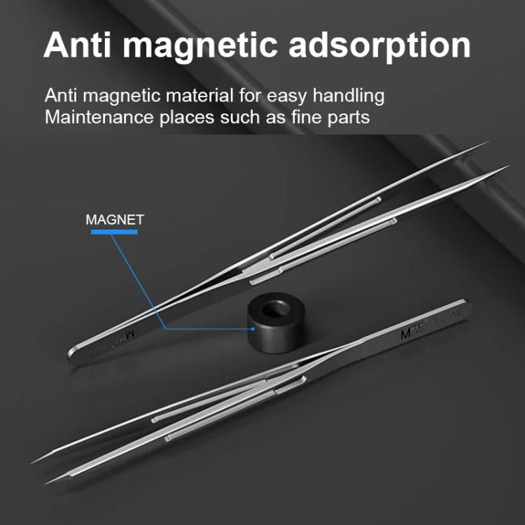 Non - magnetic Stainless Steel Tweezers, MaAnt SS - A, MaAnt SS - A1 - ORIWHIZ